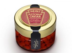 Ketchup Caviar, Heinz festeggia così il 150° anniversario