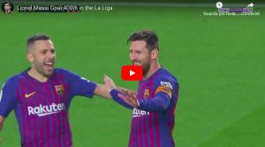 YouTube, Messi leggendario: ecco il suo 400° gol nella Liga