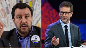 Salvini torna alla carica su Fazio: "Guadagna in un mese quanto io in un anno"