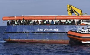 Sea Watch, Palazzo Chigi: "Italia pronta a corridoio umanitario con l'Olanda" (foto Ansa)