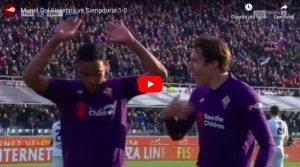 YouTube, Fiorentina-Sampdoria 1-1: Ramirez ha risposto all'ex Muriel