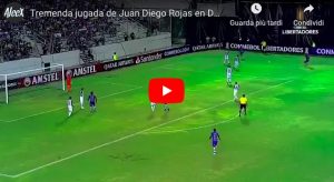 YouTube, l'inutile passo del gambero di Juan Diego Rojas in Copa Libertadores