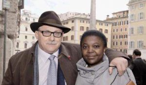 Domenico Grispino, il marito di Cecile Kyenge si candida con la Lega