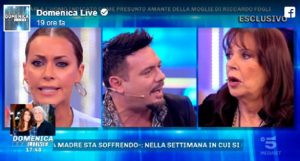 Domenica Live, Karina Cascelli contro Giampaolo Celli: "Kevin Trentini è solo una modella che lavora con me"