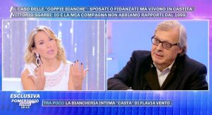Pomeriggio 5, Barbara D'Urso: "Berlusconi mi corteggiò quando era molto piccola e lui...". Sgarbi: "...era sposato"