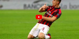 Roma-Milan 0-1, Piatek ancora in gol su assist di Paquetà