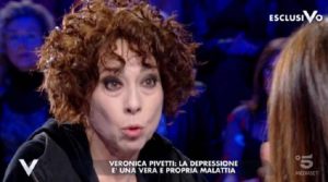 Verissimo, Veronica Pivetti: "Depressione? Ho preso anche gli psicofarmaci"