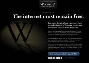 Wikipedia oscura il sito in Germania e altri Paesi Ue. Protesta anti legge copyright