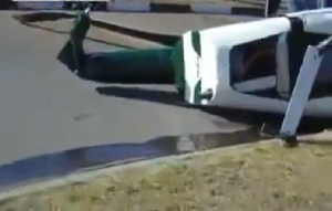 Sudafrica, elicottero si schianta a terra subito dopo il decollo