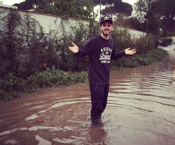Nubifragio Roma, Pjanic su Instagram: "Ma che è successo stanotte?" (foto)