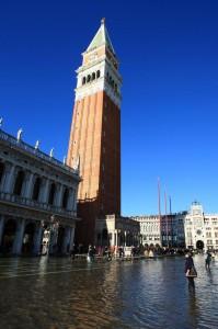 Venezia: attesa massima marea 120 cm, terzo giorno acqua alta