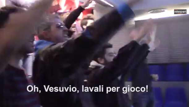 "Vesuvio lavali per gioco", ecco cori "ripuliti" degli Ultras dell'amore (video)