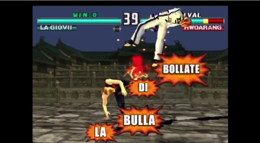 La bulla di Bollate eroina del videogioco Tekken (video)