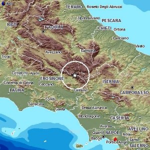 Terremoto Frosinone-L'Aquila: scossa 3,4 tra Gallinaro, Opi e Civitella Alfedena