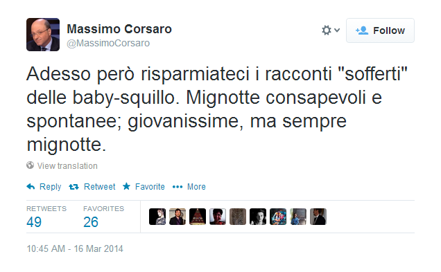 corsaro-tweet