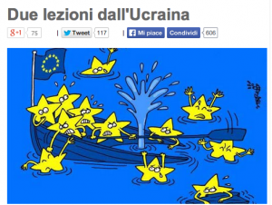Blog Beppe Grillo: "Due lezioni dall'Ucraina: Veneto come la Crima"