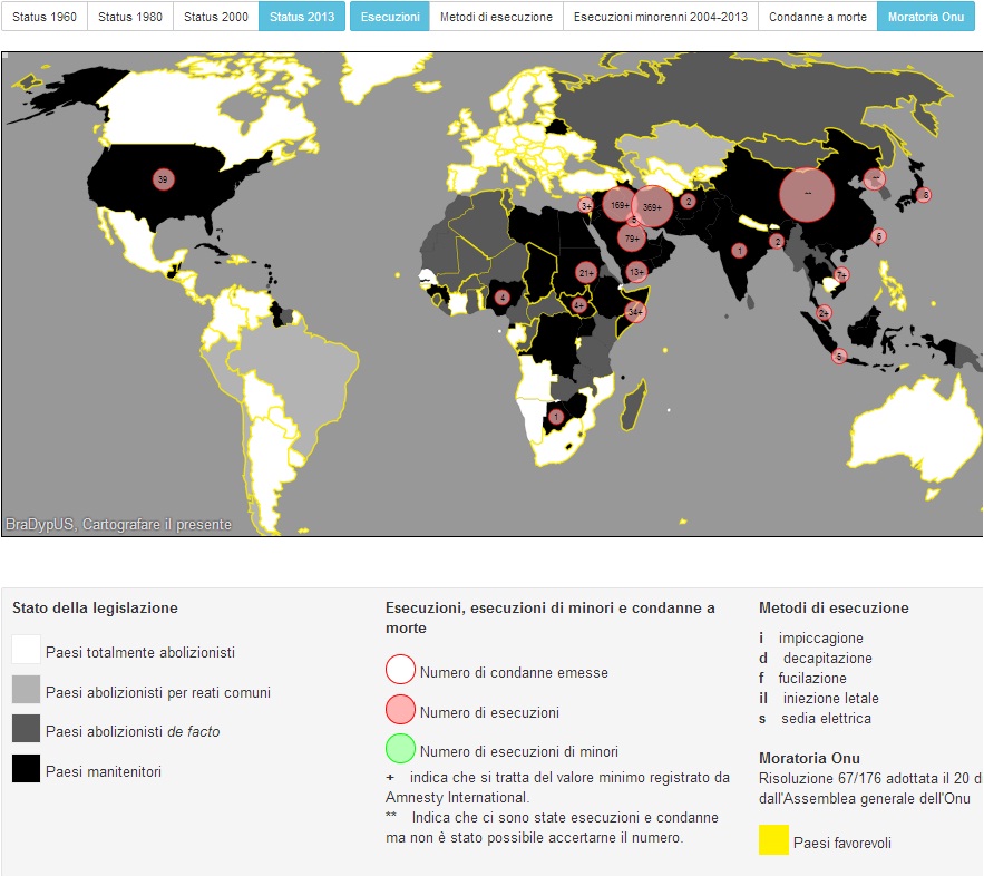 La mappa della pena di morte: esiste ancora in Usa, Cina, Nigeria, Vietnam