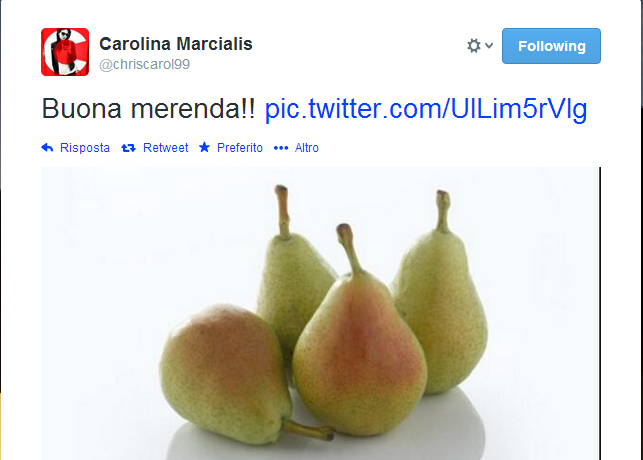 Carolina Marcialis twitta 4 pere dopo Milan-Parma. Cassano: "Per la dieta"