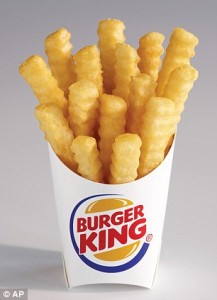 Burger King lancia le patatine fritte "dietetiche": 30% di grassi in meno...