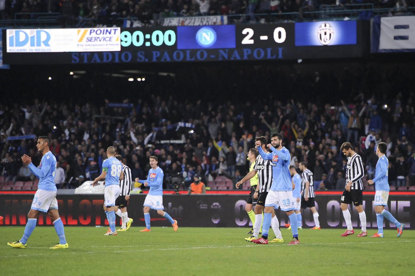 Napoli vs Juventus - Serie A Tim 2013/2014