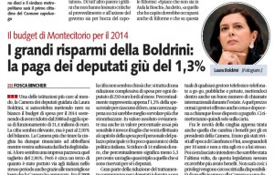 Boldrini e i grandi risparmi: paga dei deputati giù del 1.3%