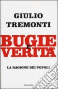 Bugie e verità, la copertina del libro di Giulio Tremonti