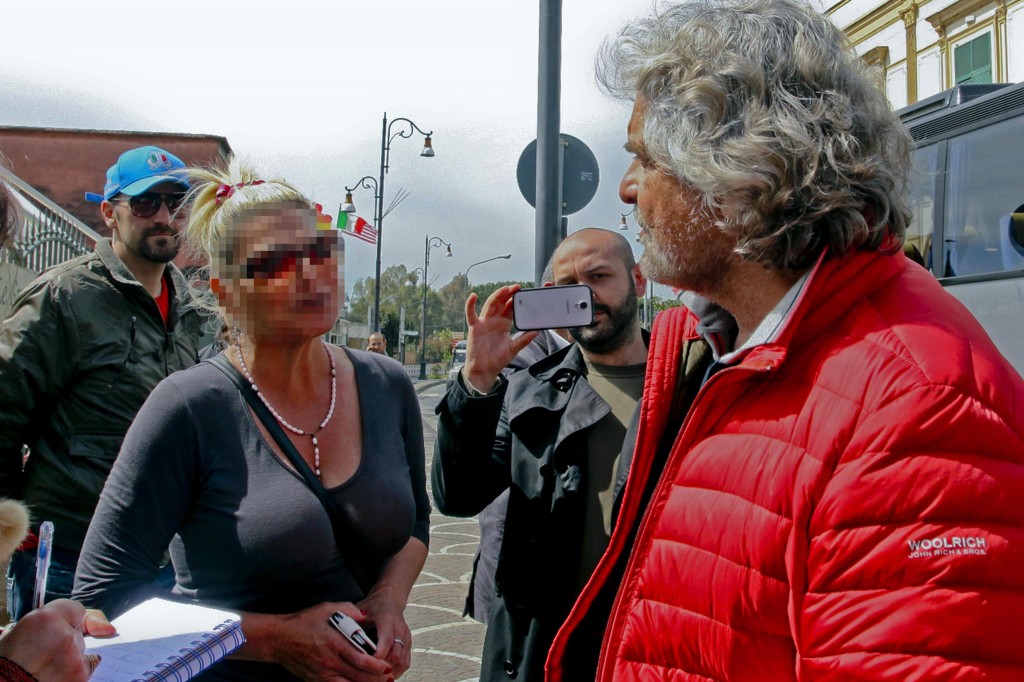 Beppe Grillo e la prostituta