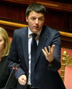 Renzi's speech in Italian Senate