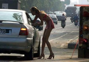 Una prostituta a Los Angeles