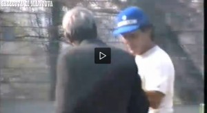 Un frame del video pubblicato dalla Gazzetta di Mantova