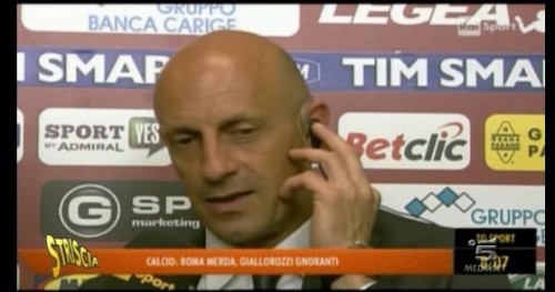 Rai, dopo Juve-Livorno nei sottopancia insulti alla Roma: "Giallozozzi gnoranti"