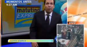 Terremoto Messico in diretta tv