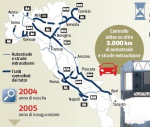La mappa dei tutor in Italia (fonte Il Giornale)
