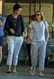 Jodie Foster e Alexandra Hedison spose nel week-end