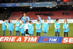 Napoli-Verona, è ufficiale: domenica 10.000 bambini al San Paolo (LaPresse)