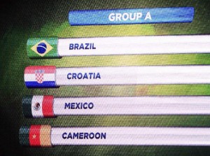 Mondiali 2014, girone A: Brasile, Croazia, Messico e Camerun