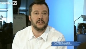 Matteo Salvini, l'intervista a Repubblica Tv