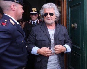 Beppe Grillo (foto Lapresse)