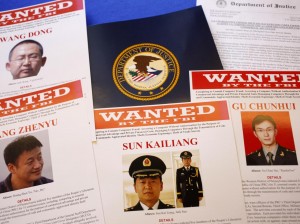 Usa, cinque ufficiali cinesi ricercati dall’Fbi per cyber-spionaggio industriale