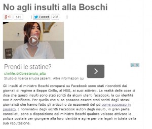 Beppe Grillo: "Nomi di chi insulta Maria Elena Boschi a ministro e polizia"