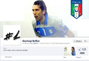 Gigi Buffon su Facebook: "Inghilterra-Italia? Gioca Salvatore Sirigu"