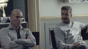 Zidane, Beckham, Bale e Lucas nel nuovo spot Adidas