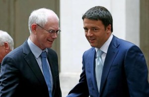 Renzi scrive alla Ue: "Serve commissario audace". La bozza del programma Van Rompuy
