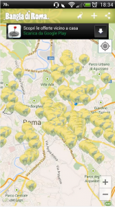 Bangla di Roma, l'app per trovare l'alimentari notturno più vicino