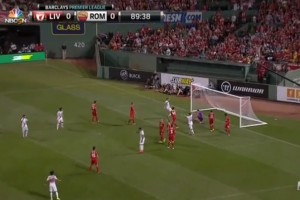 Roma-Liverpool 1-0 (Marco Borriello): video gol amichevole 