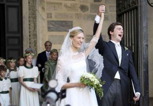 Roma. Principe Amedeo del Belgio sposa italiana Elisabetta Rosboch
