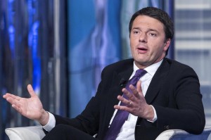 Rai Uno - Matteo Renzi ospite a  "Porta a Porta"