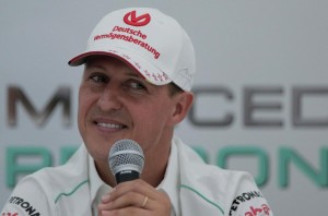 "Schumacher a casa a fine estate" Comunica sbattendo le palpebre