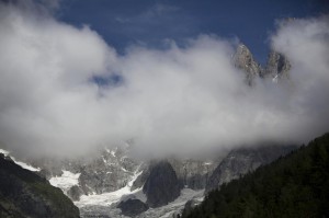 Monte Bianco (foto Lapresse)