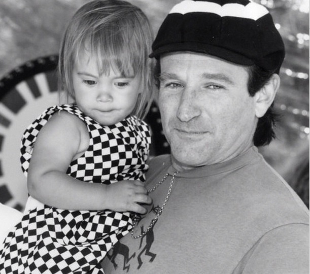 Robin Williams, l'ultimo tweet per la figlia: "Sei sempre la mia..." FOTO